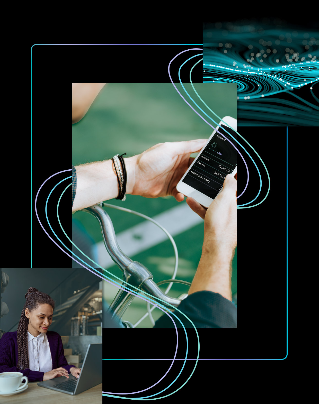 Freelancer paying with a linked digital wallet